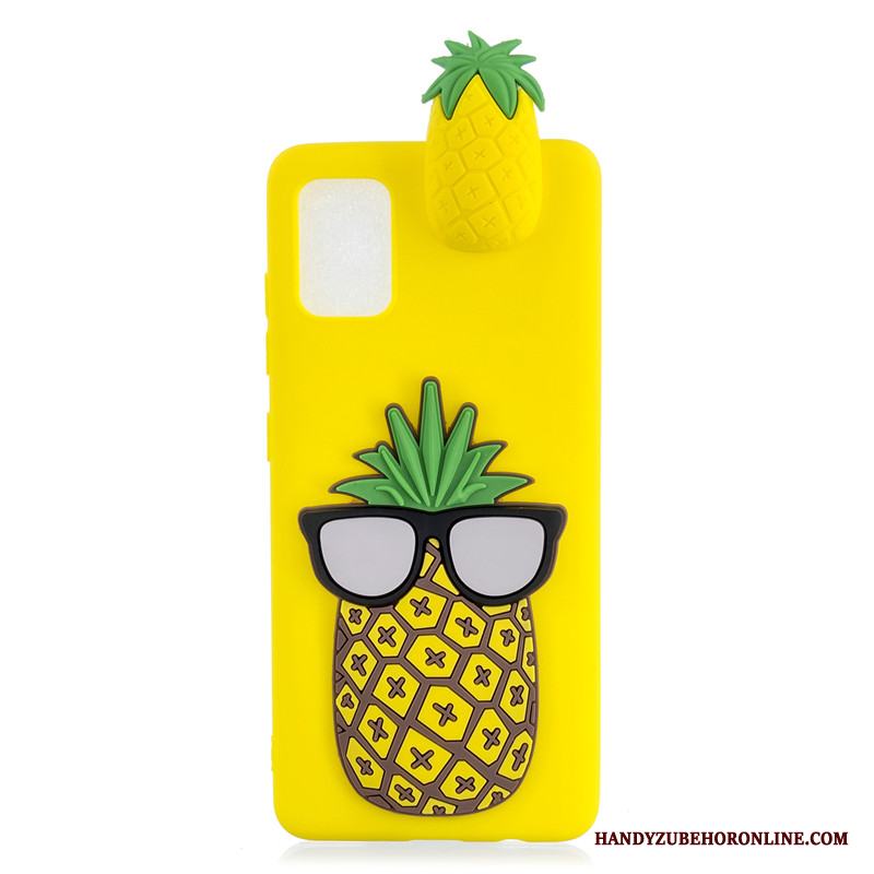 Samsung Galaxy S41 Stjärna Tecknat Kreativa Godis Gul Skal Telefon Fodral