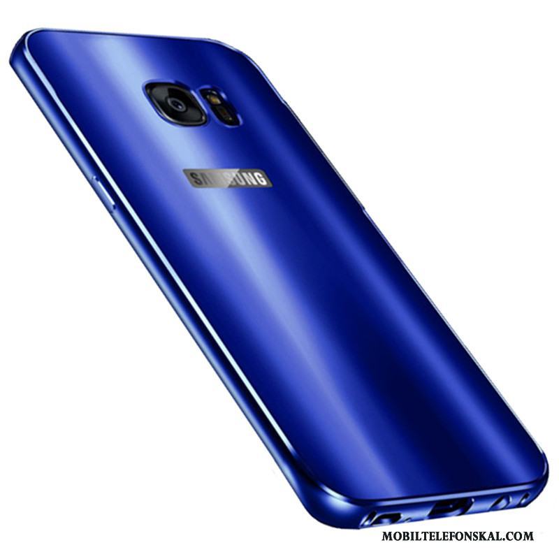 Samsung Galaxy S7 Blå Metall Mobil Telefon Frame Fodral Skal Telefon Stjärna