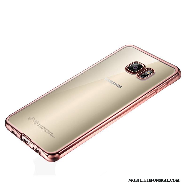 Samsung Galaxy S7 Fallskydd Stjärna Tunn Rosa Skal Telefon Mjuk Fodral