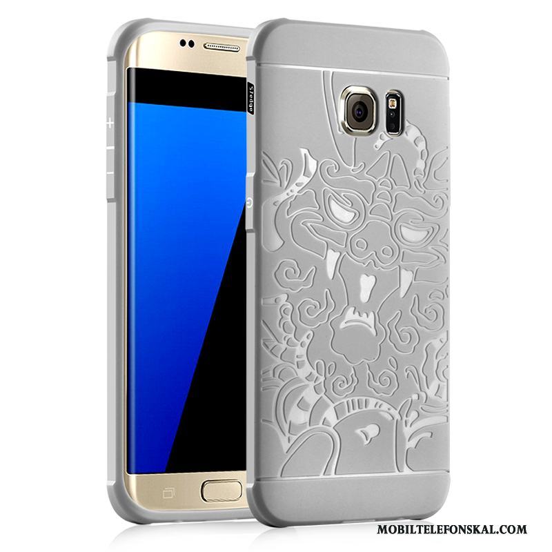 Samsung Galaxy S7 Fodral Stjärna Skydd Trend Skal Fallskydd Mobil Telefon