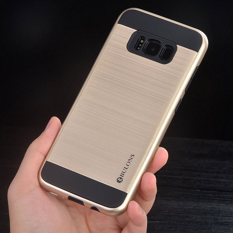 Samsung Galaxy S8+ Duk Stjärna Fallskydd Guld Skal Telefon Personlighet Silikon