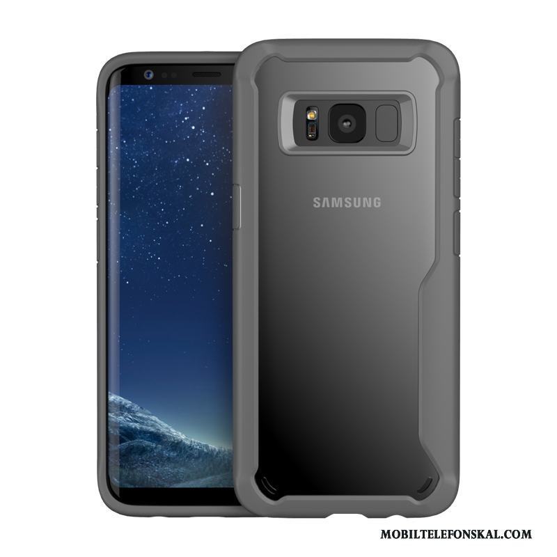 Samsung Galaxy S8 Fallskydd Skal Telefon Mjuk Stjärna Fodral Silikon Transparent