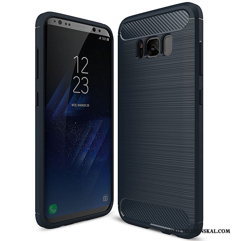 Samsung Galaxy S8+ Mjuk Skal Telefon Stjärna Fodral Skydd Silikon Kostfiber