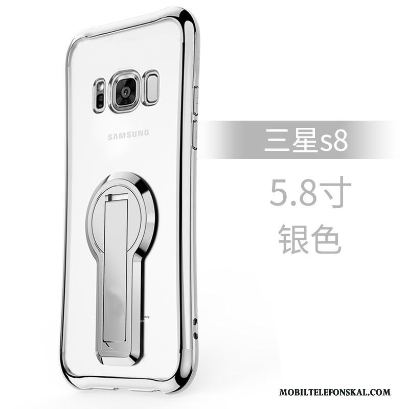 Samsung Galaxy S8 Skal Fodral Silikon Stjärna Support Skydd Trend Kreativa