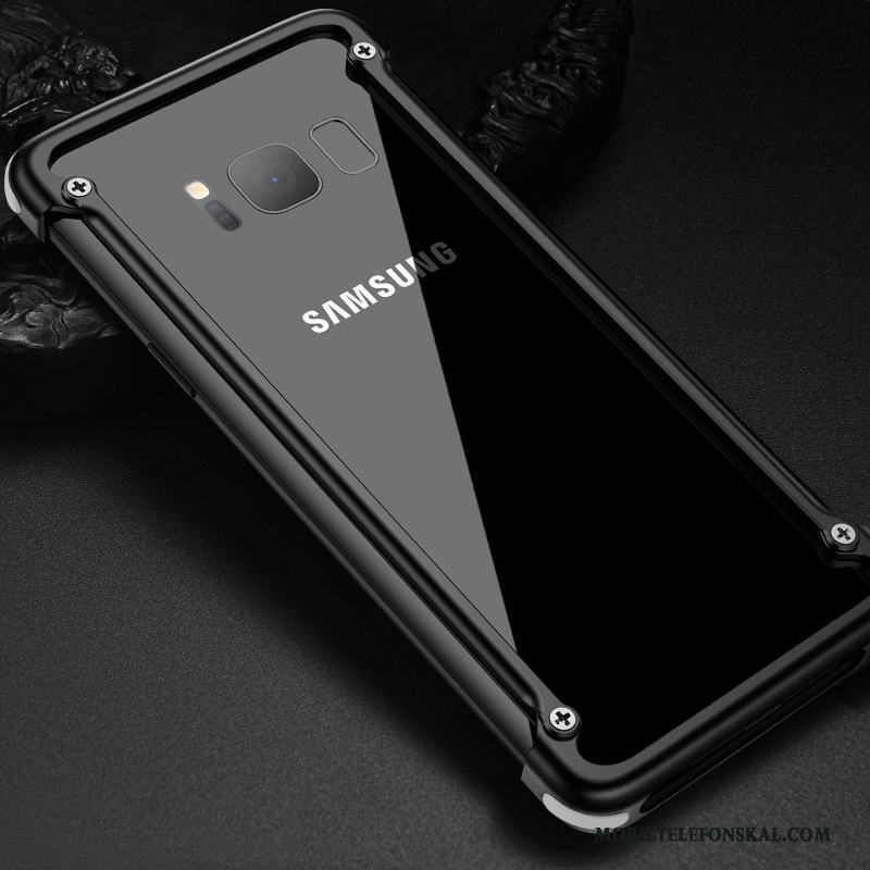 Samsung Galaxy S8 Skal Kreativa Stjärna Trend Varumärke Fallskydd All Inclusive Svart Frame