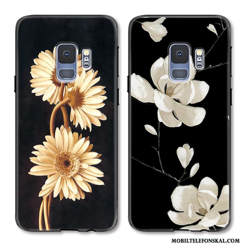 Samsung Galaxy S9+ Mode Hängsmycken Stjärna Konst Trend Blommor Skal Telefon