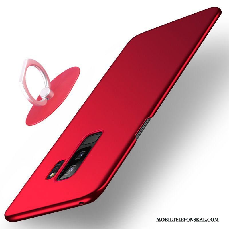 Samsung Galaxy S9+ Röd Skal Telefon Stjärna Fallskydd Fodral All Inclusive Enkel