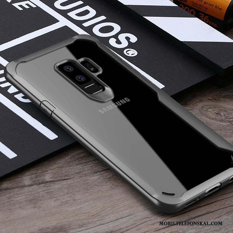 Samsung Galaxy S9+ Silikon All Inclusive Fallskydd Ny Fodral Grå Skal Telefon