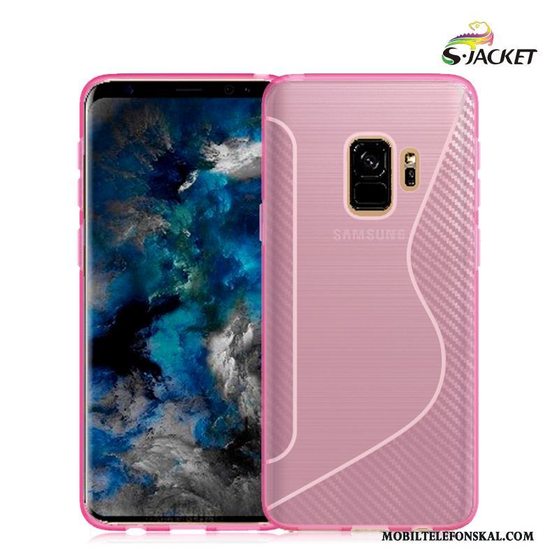 Samsung Galaxy S9 Skal Mjuk Rosa Fodral Stjärna Enkel Trend Kreativa