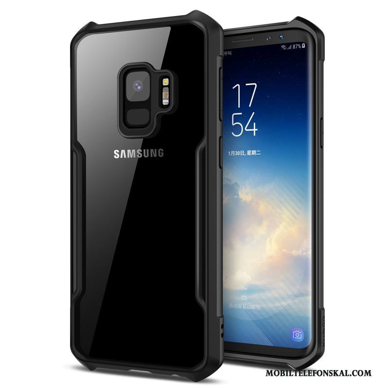 Samsung Galaxy S9 Skal Skydd All Inclusive Pratkvarn Stjärna Slim Fodral Transparent