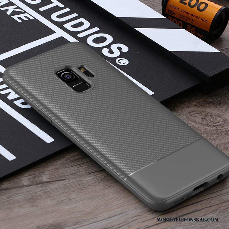 Samsung Galaxy S9 Skal Telefon Mjuk Stjärna Trend Skydd All Inclusive Grå