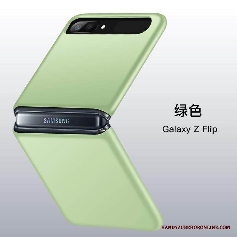 Samsung Z Flip Faldigt All Inclusive Grön Skal Silikon Fallskydd Stjärna