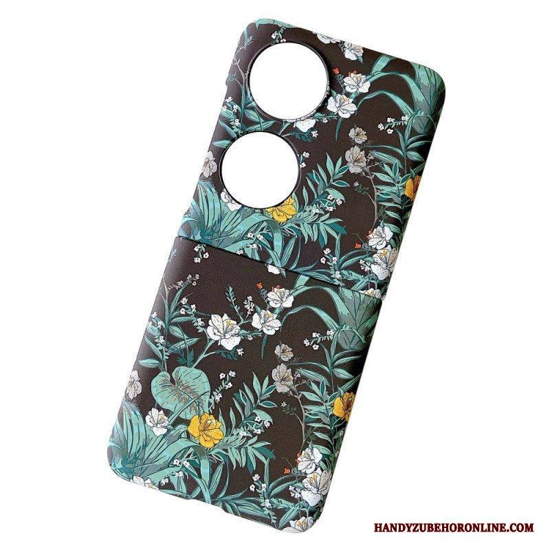 Skal Huawei P50 Pocket Blommor