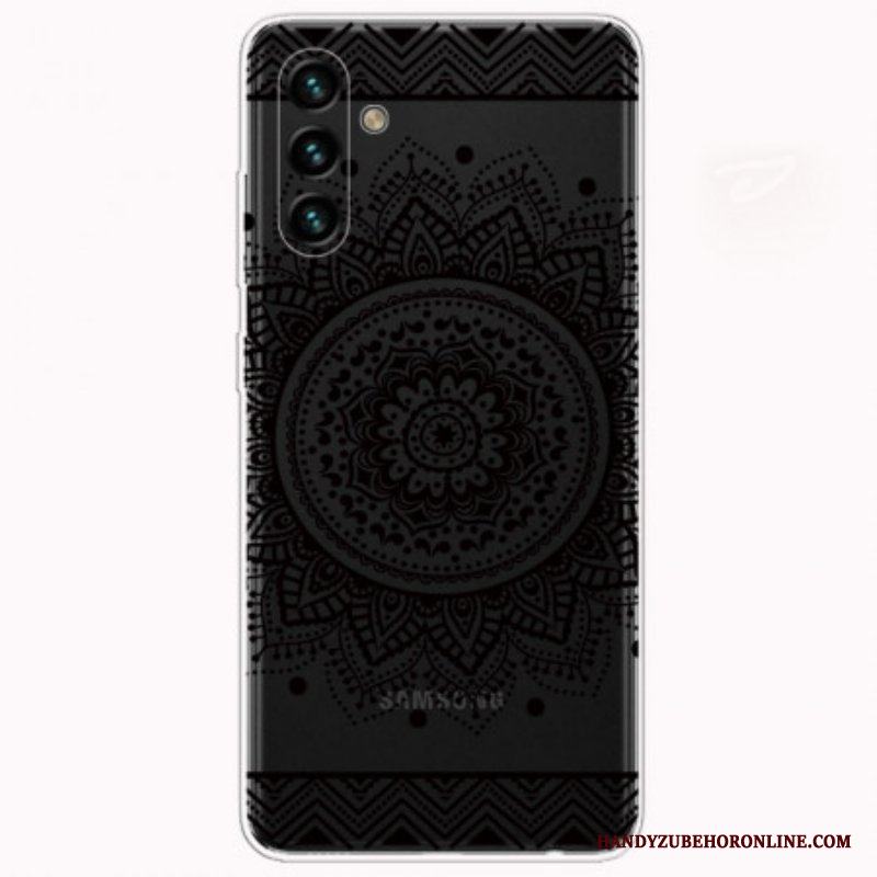 Skal Samsung Galaxy A13 5G / A04s Singelblomma Mandala