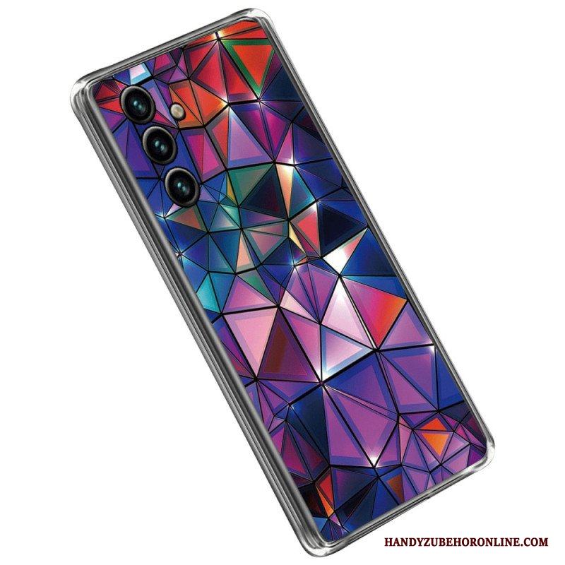Skal Samsung Galaxy A14 / A14 5G Flexibel Geometri