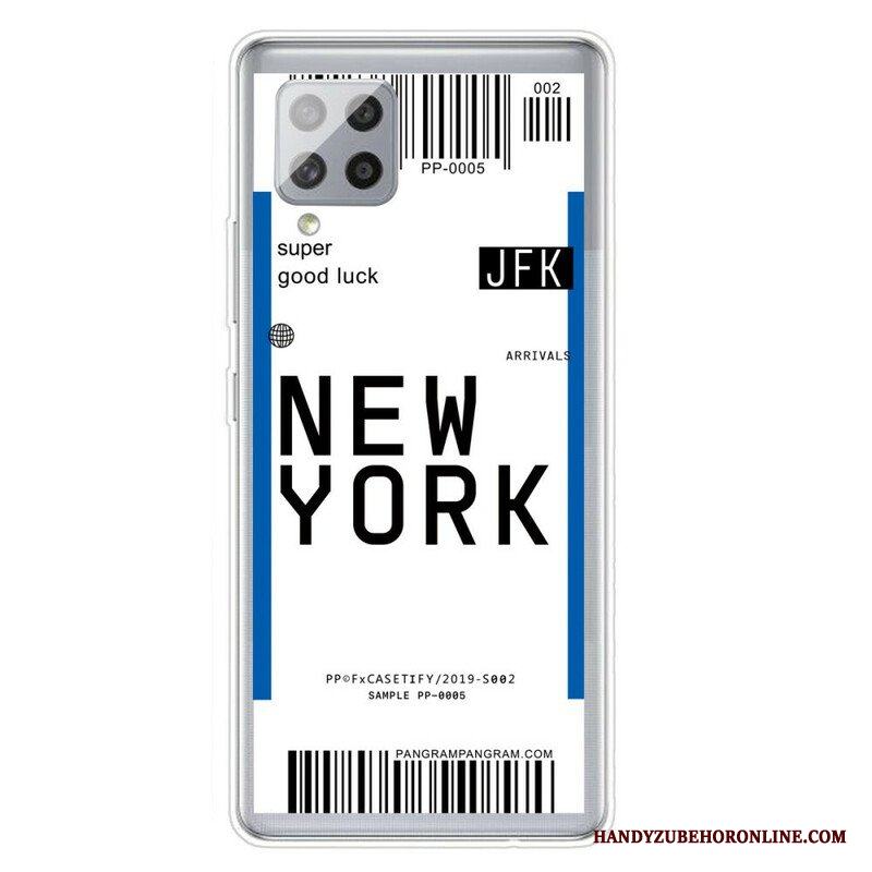 Skal Samsung Galaxy A42 5G Boardingkort Till New York