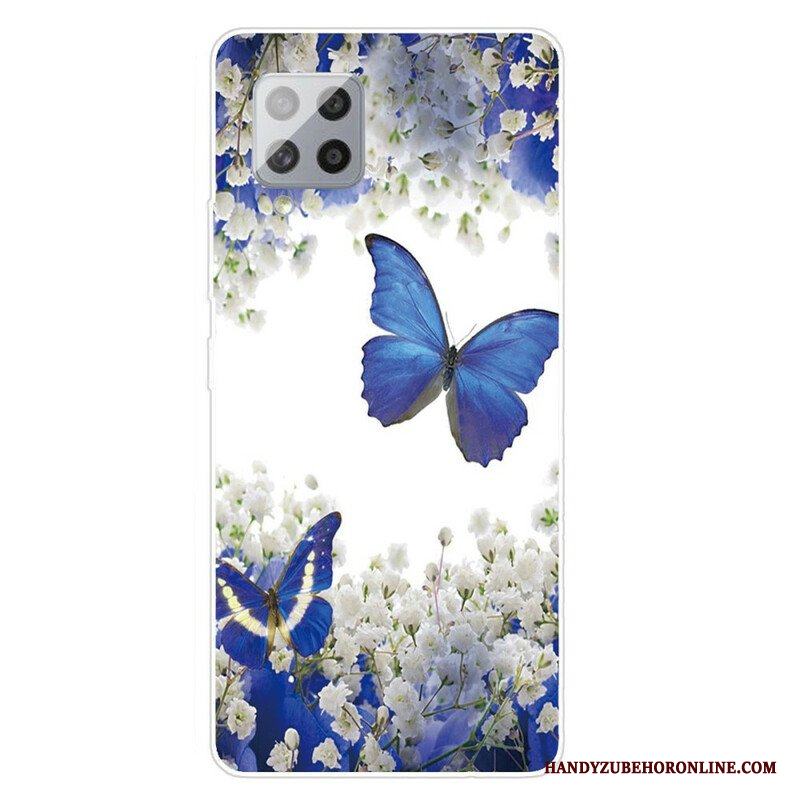 Skal Samsung Galaxy A42 5G Designa Fjärilar