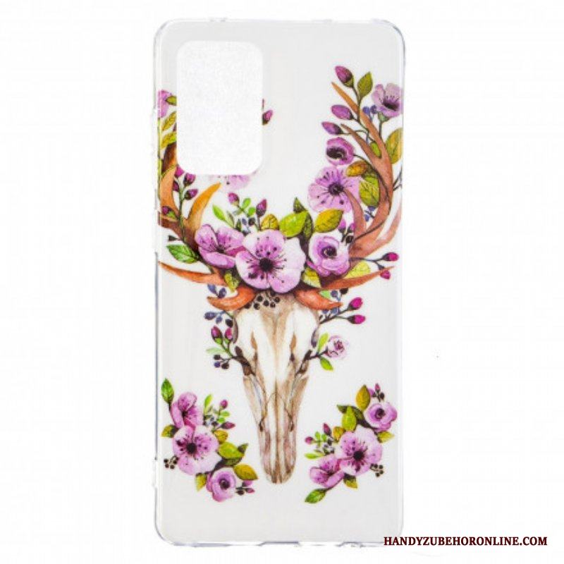 Skal Samsung Galaxy A52 4G / A52 5G / A52s 5G Fluorescerande Majestic Deer