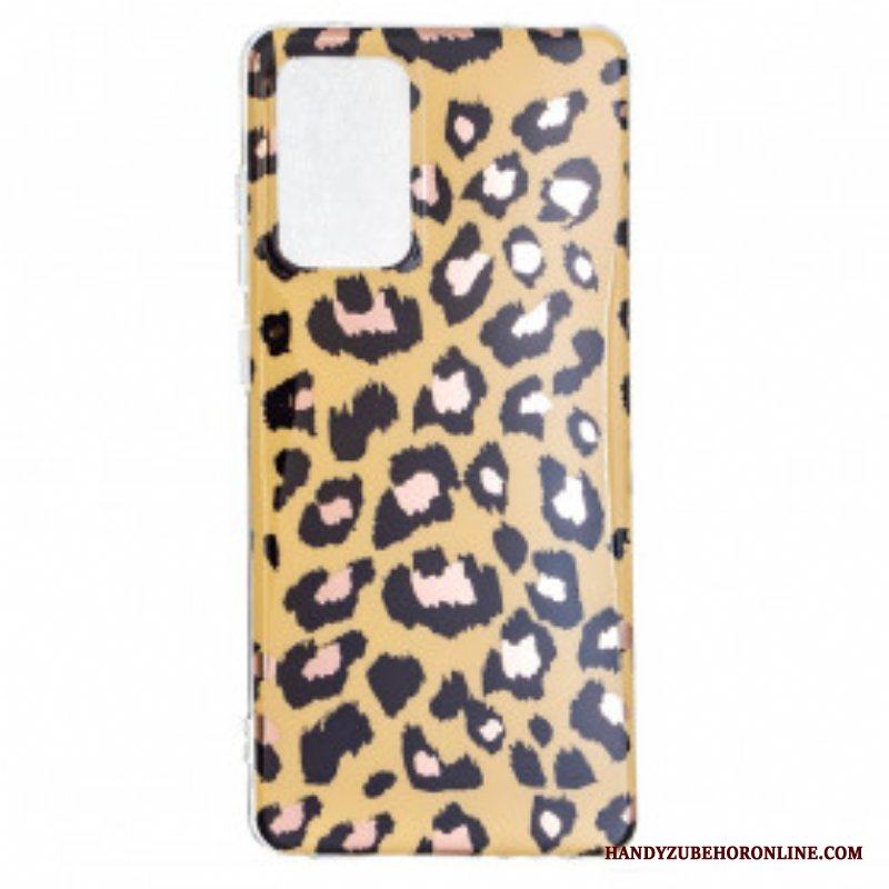 Skal Samsung Galaxy A52 4G / A52 5G / A52s 5G Leopard Stil Marmor