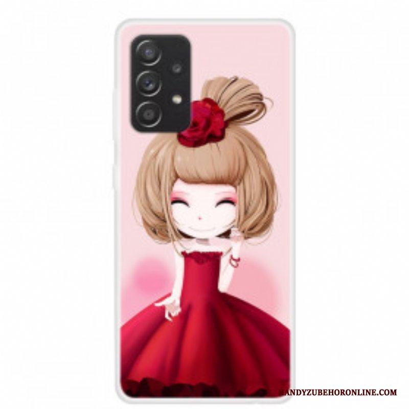 Skal Samsung Galaxy A52 4G / A52 5G / A52s 5G Manga Lady