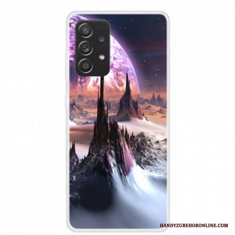 Skal Samsung Galaxy A52 4G / A52 5G / A52s 5G Silikon Dreams Of Planets