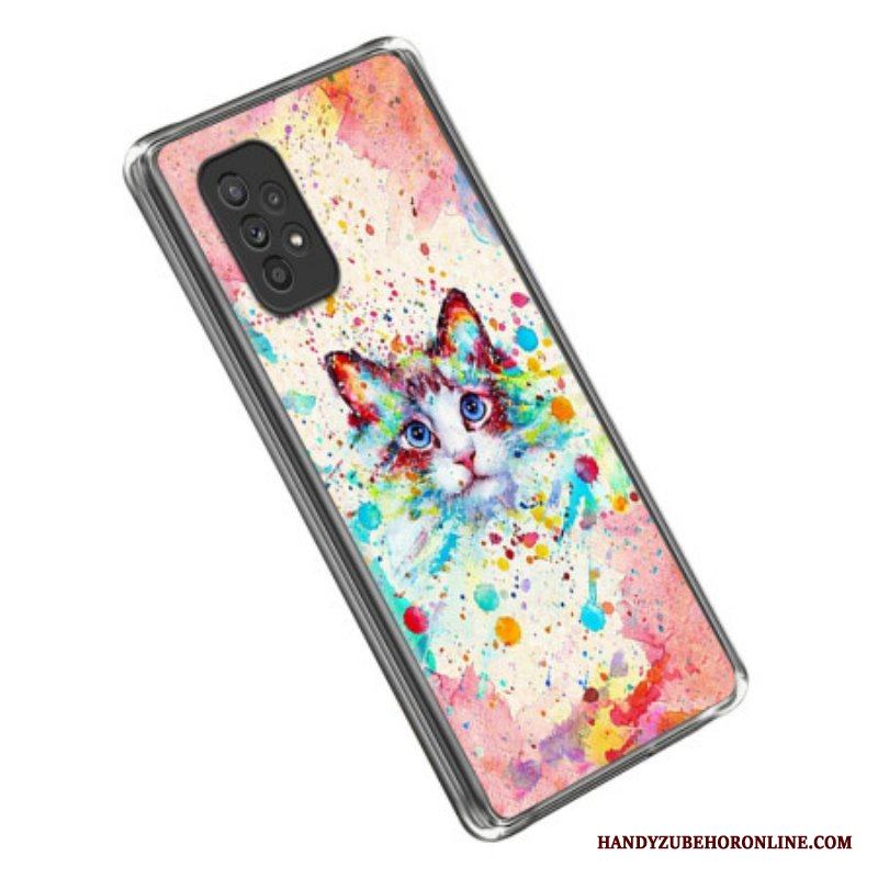 Skal Samsung Galaxy A53 5G Cat Art