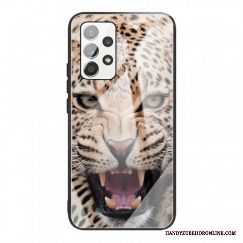 Skal Samsung Galaxy A53 5G Leopard Härdat Glas