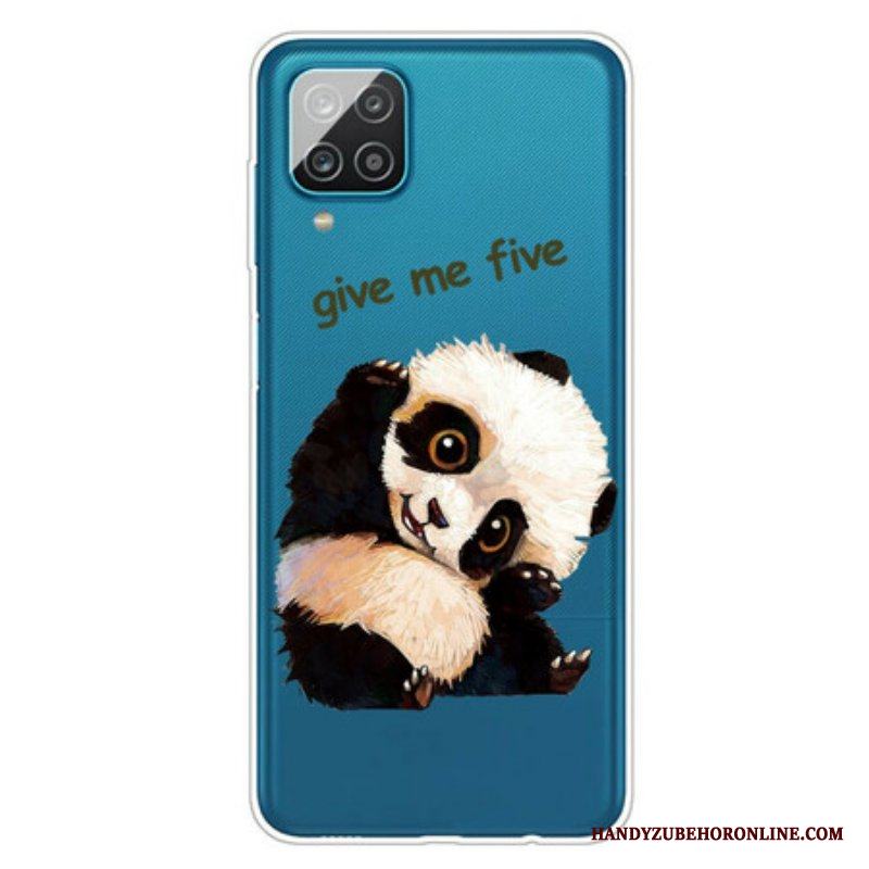 Skal Samsung Galaxy M12 / A12 Seamless Panda Give Me Five