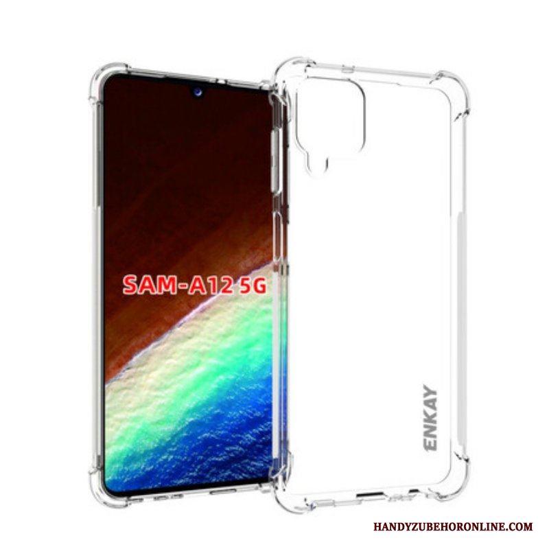 Skal Samsung Galaxy M12 / A12 Transparent Enkay