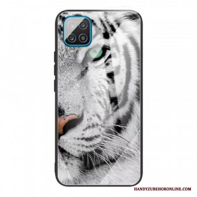 Skal Samsung Galaxy M32 Tiger Härdat Glas