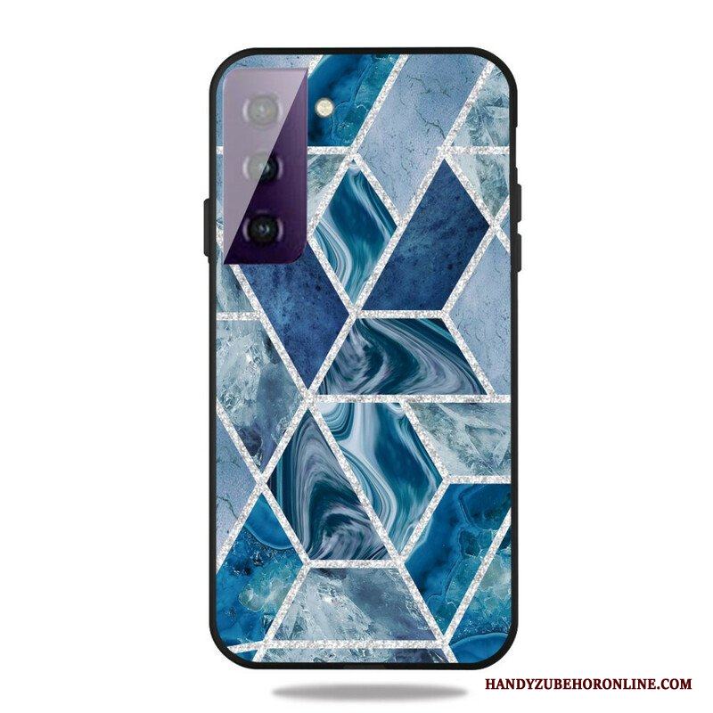 Skal Samsung Galaxy S21 5G Glitter Marmor