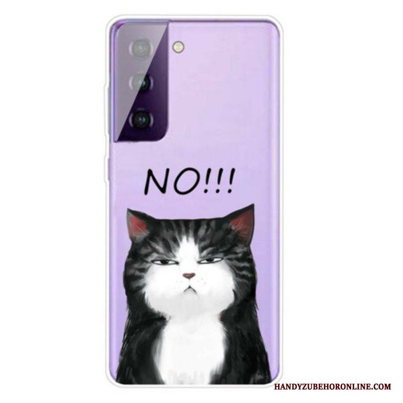 Skal Samsung Galaxy S21 5G Katten Som Säger Nej