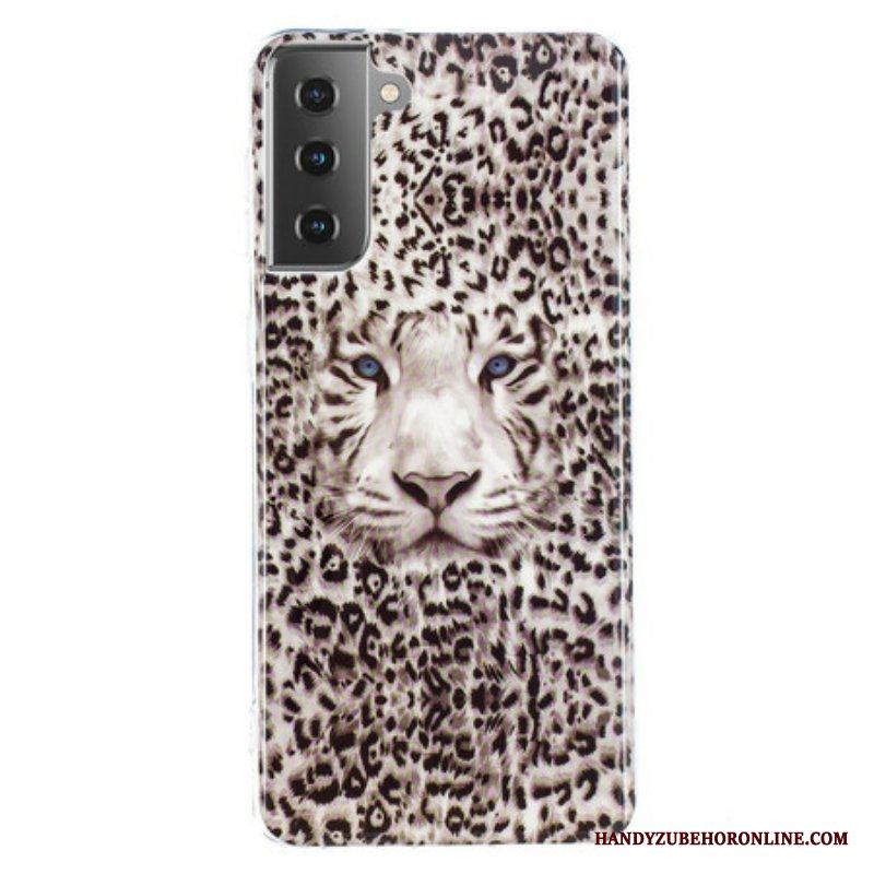 Skal Samsung Galaxy S21 5G Leopard Fluorescerande