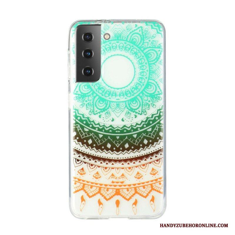 Skal Samsung Galaxy S21 5G Sömlös Blomma Mandala