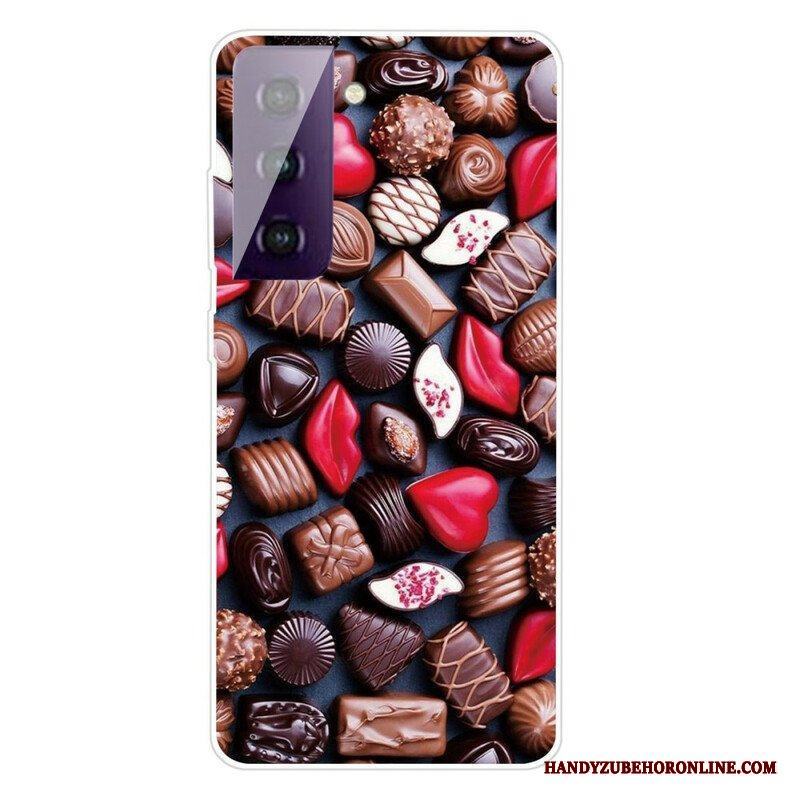 Skal Samsung Galaxy S21 FE Flexibel Choklad