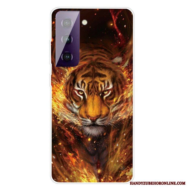 Skal Samsung Galaxy S21 FE Flexibel Tiger