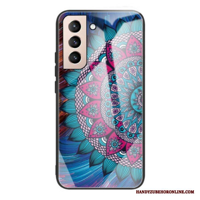 Skal Samsung Galaxy S21 FE Mandala Härdat Glas
