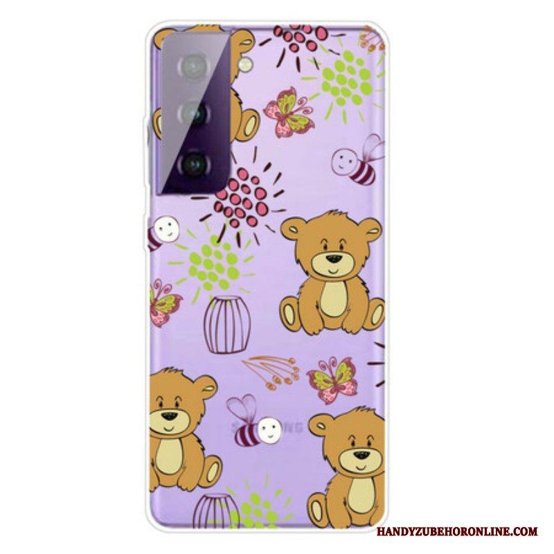 Skal Samsung Galaxy S21 FE Teddy Bears Topp