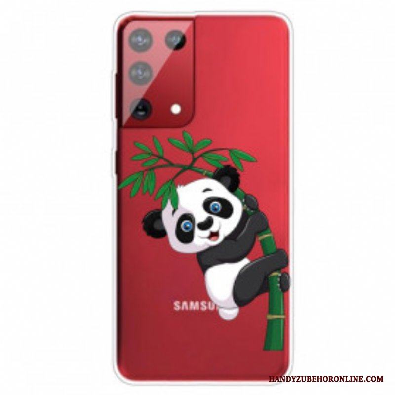 Skal Samsung Galaxy S21 Ultra 5G Panda På Bambu