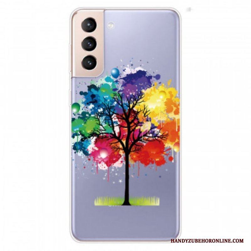 Skal Samsung Galaxy S22 5G Akvarell Träd