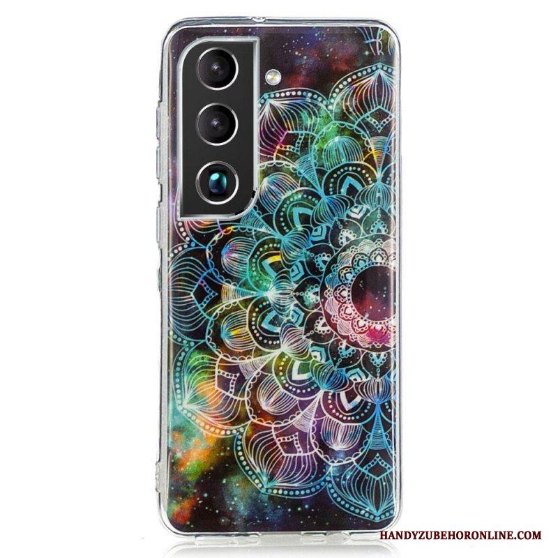Skal Samsung Galaxy S22 5G Fluorescerande Blommig Serie