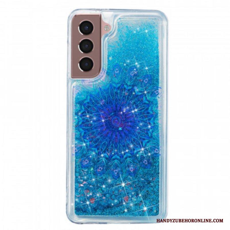Skal Samsung Galaxy S22 5G Glitter Mandala