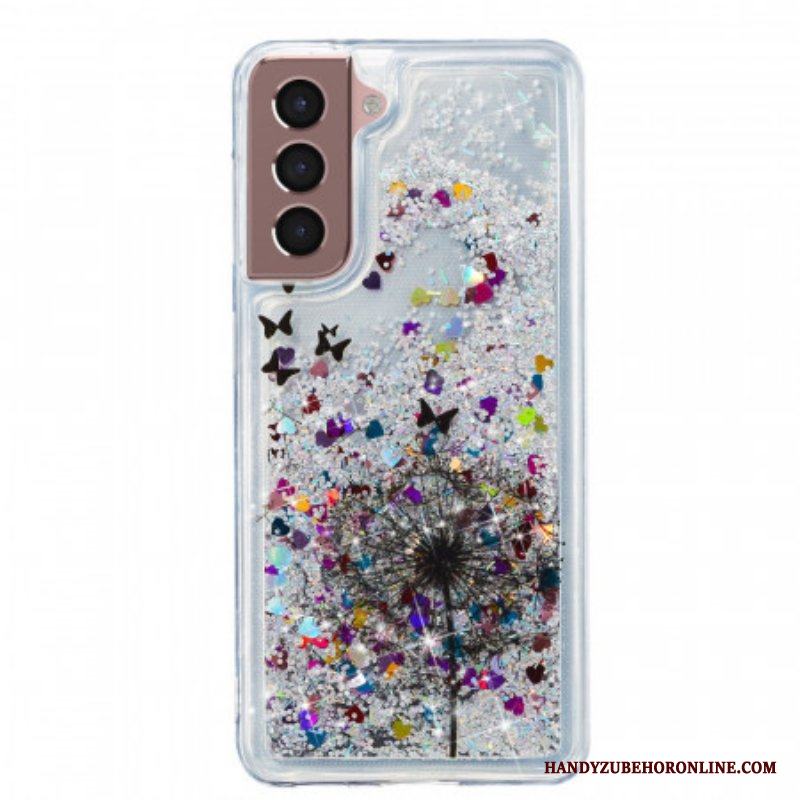 Skal Samsung Galaxy S22 5G Glittermaskrosor