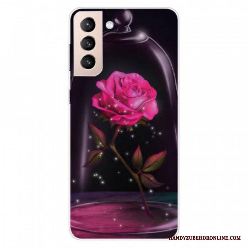 Skal Samsung Galaxy S22 5G Magiskt Rosa