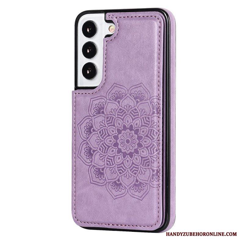 Skal Samsung Galaxy S22 5G Mandala Print Korthållare