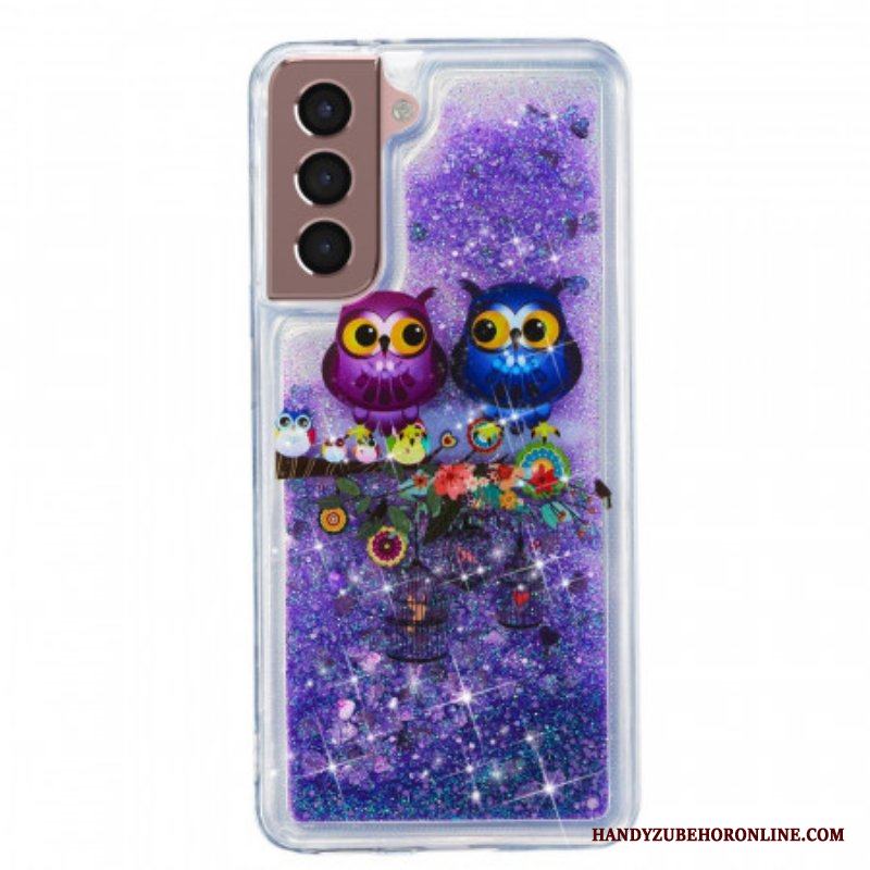 Skal Samsung Galaxy S22 Plus 5G Glitterugglor