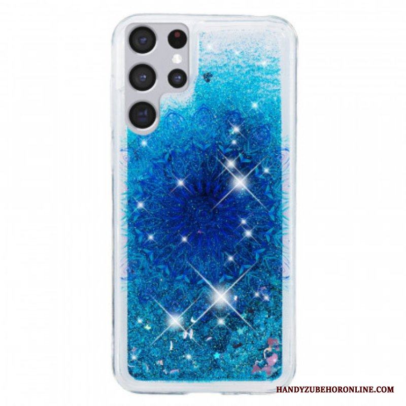 Skal Samsung Galaxy S22 Ultra 5G Glitter Mandala