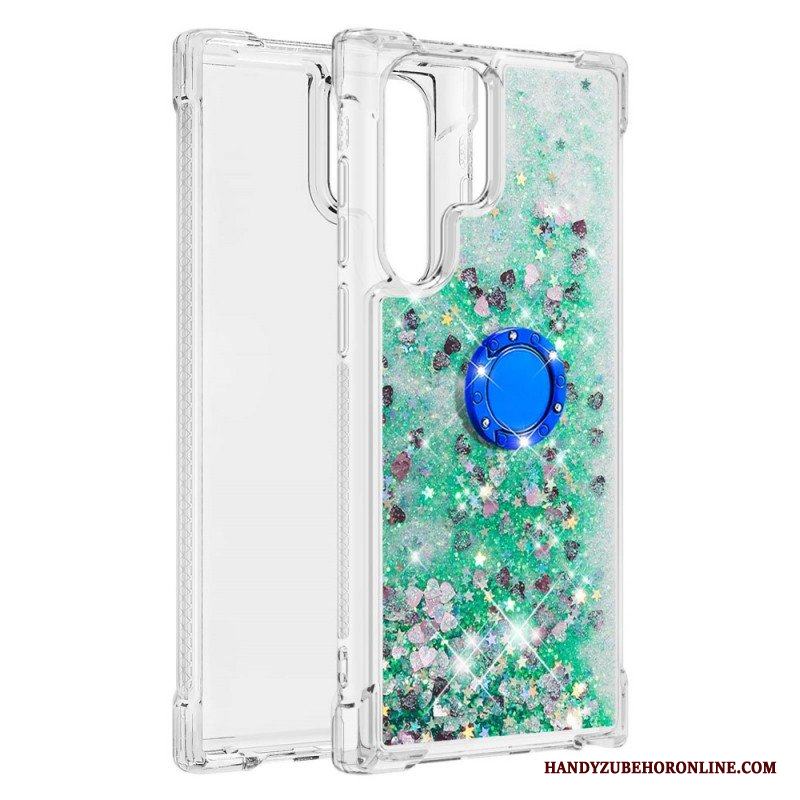 Skal Samsung Galaxy S22 Ultra 5G Glitter Ring-bracket