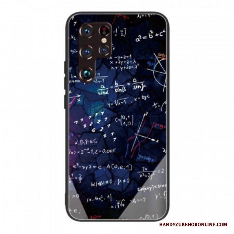 Skal Samsung Galaxy S22 Ultra 5G Matematiska Beräkningar Av Härdat Glas