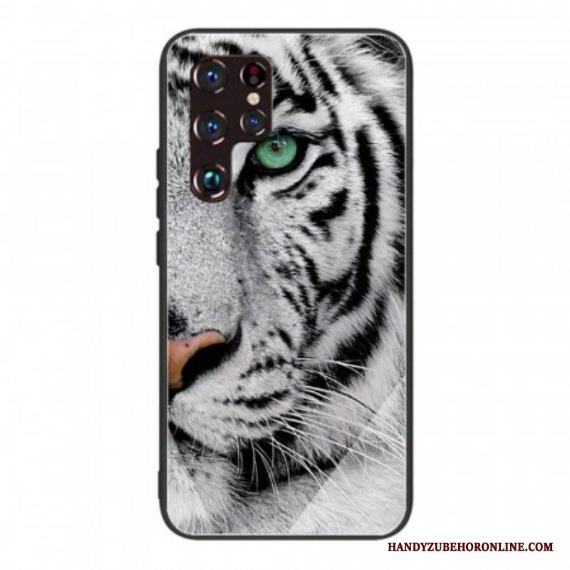 Skal Samsung Galaxy S22 Ultra 5G Tiger Härdat Glas